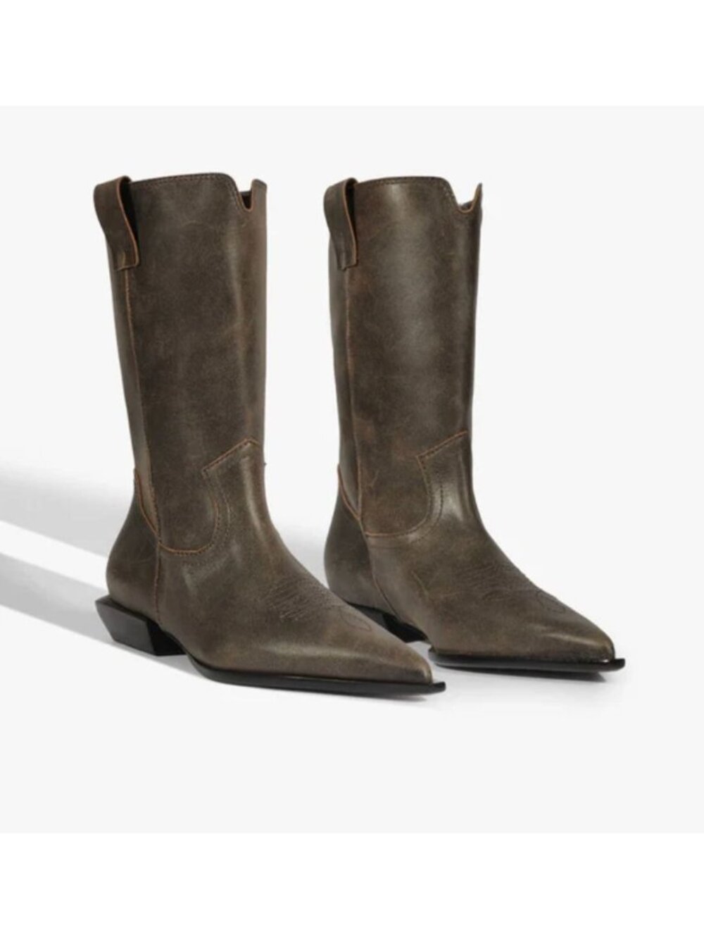 Schutz Ashley Leather Bootie